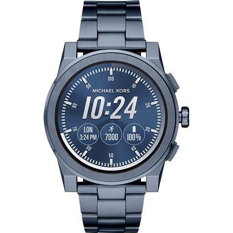 michael kors access grayson silber schwarz smartwatch|michael kors access grayson.